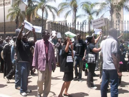 KHRC and KPTJ March to Parliament in Protest of Judicial Nominees